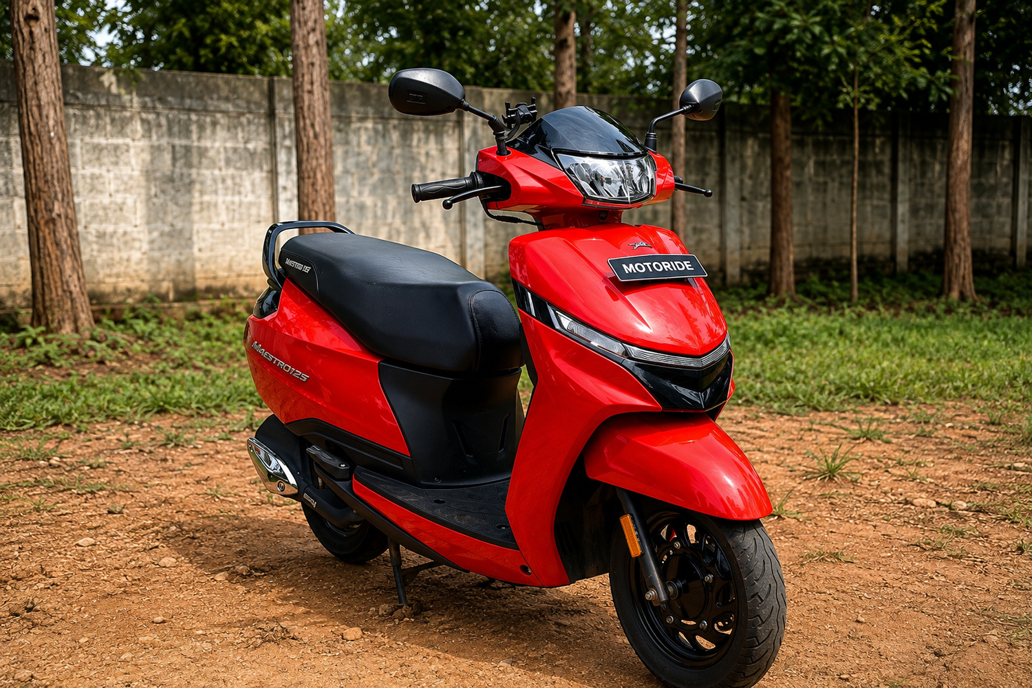 TVS Jupiter - Meteor Red